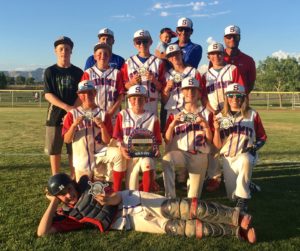 6/4/17 Triple Crown Western Slope Walk Off Champs - 12U