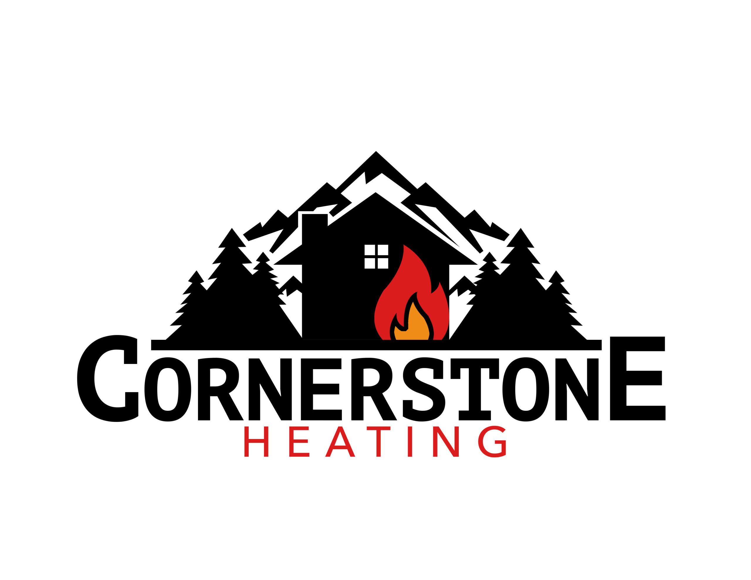 Cornerstone Heating Logo Black (1)